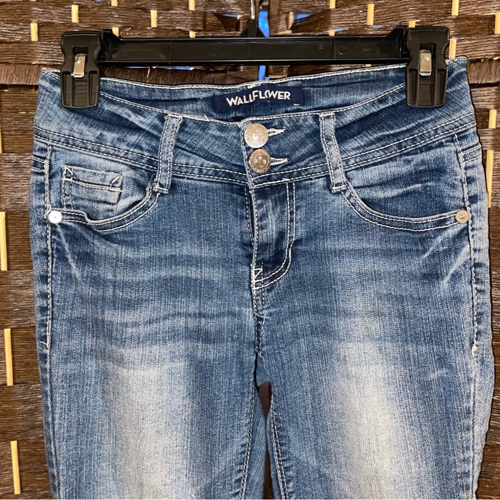 Wallflower Women's Denim Skinny Jeans